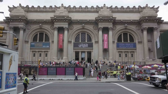 The Metropolitan Museum of Art’s Fifth Avenue façade. Photo by Jason Edward Kaufman (c) 2013