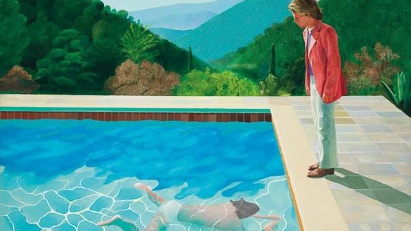 David Hockney, Portrait of an Artist (Pool with Two Figures), 1972