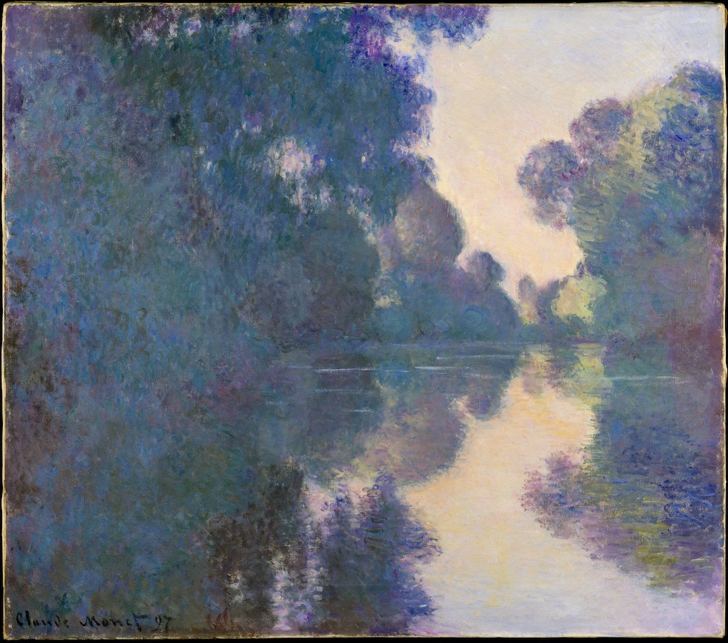 Claude Monet, Morning on the Seine near Giverny, 1897, The Metropolitan Museum of Art